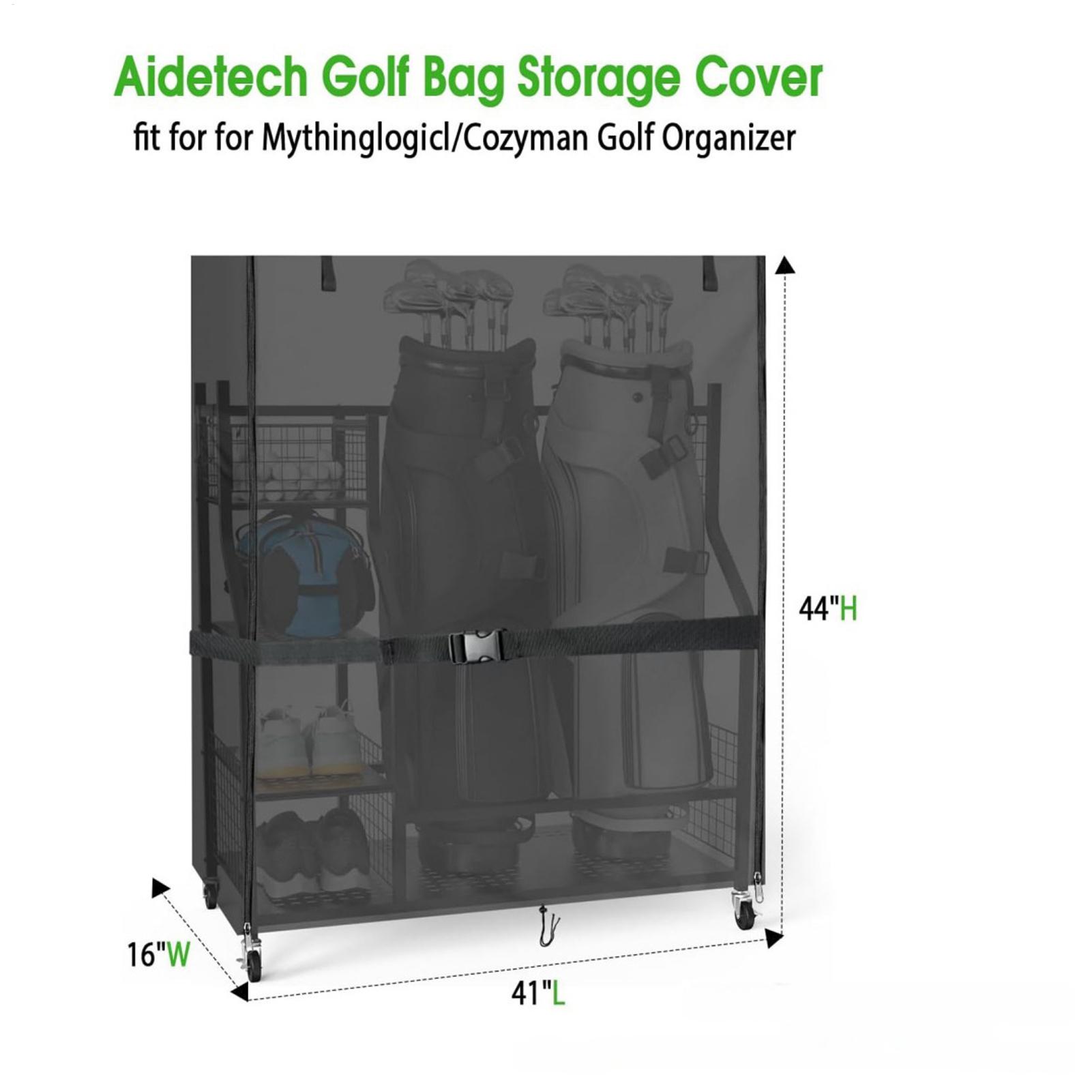 Sports Equipment Garage Organizer - Чехол-подставка для гольф-сумки из Оксфорда, пыле-