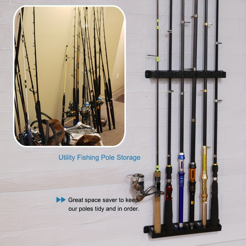 Настенный держатель для удочек – обзор и цена Sports Equipment Garage Storage